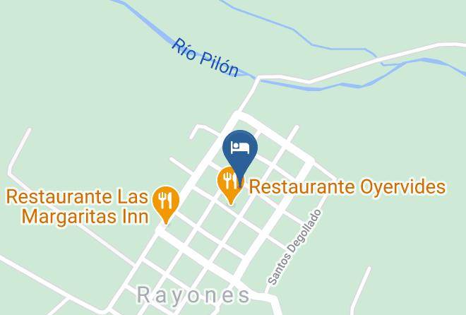 Rayones - Hotel Santa Rosa Maps