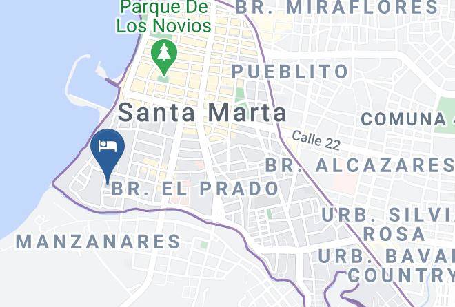 Santa Marta - Hotel Santa Sophia Del Mar Maps