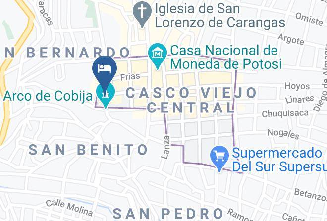 Tomas Frias - Hotel Santa Teresa Maps