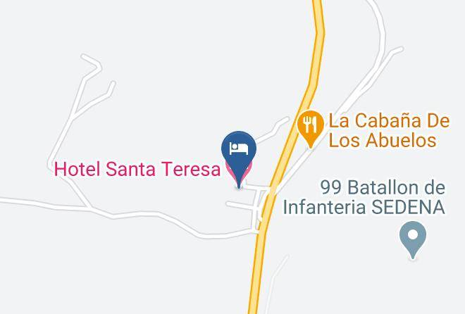 Matias Romero Avendano - Hotel Santa Teresa Maps