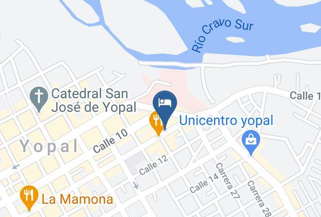 Yopal - Hotel Santa Teresita Maps