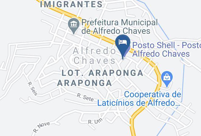 Alfredo Chaves - Hotel Santa Terezinha Maps