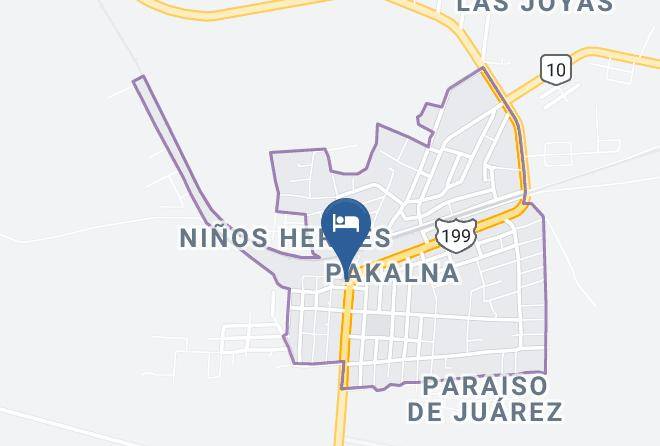 Palenque - Hotel Santa Ursula Maps