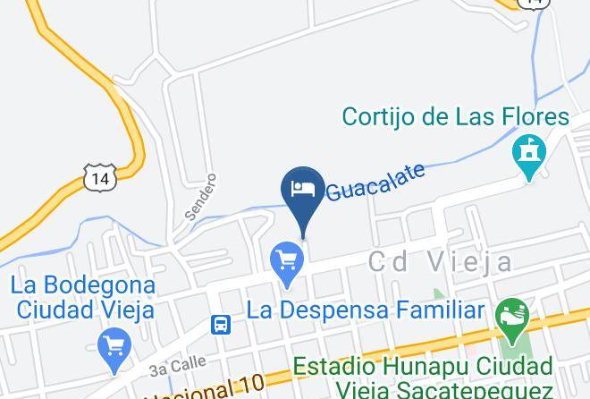 Ciudad Vieja - Hotel Santa Valentina Maps