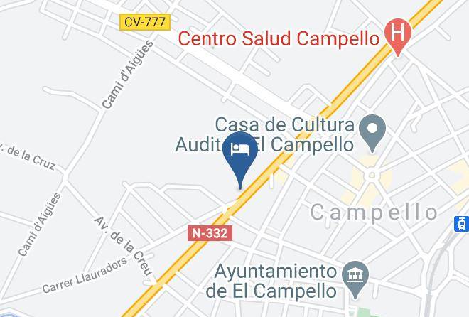 Alicante - Hotel Santacruz Maps