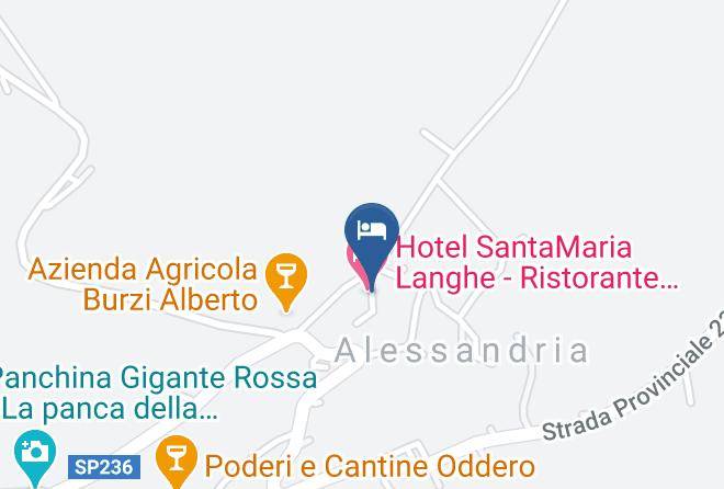 Cuneo - Hotel Santamaria Langhe Ristorante Centro Congressi Relax E Benessere Maps