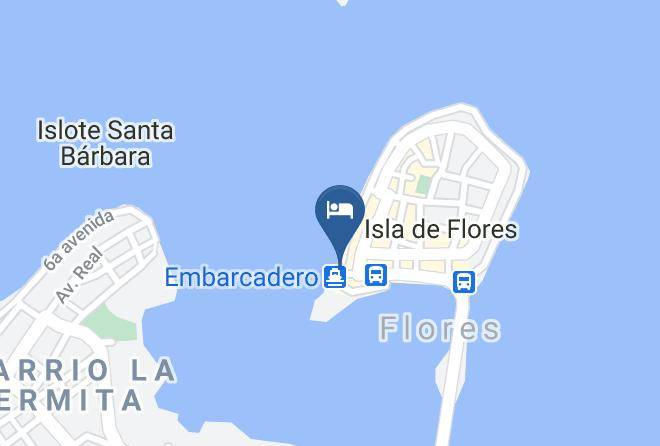 Flores - Hotel Santana Maps
