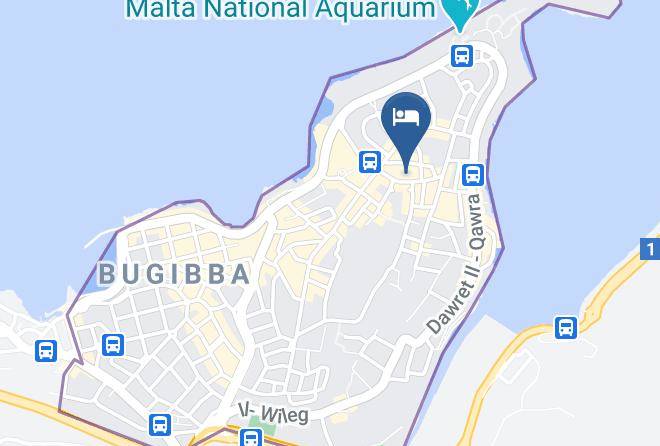 Saint Paul S Bay - Hotel Santana Malta Maps