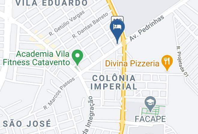 Petrolina - Hotel Santana Maps