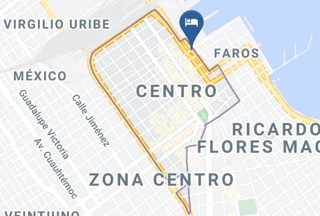 Veracruz Veracruz Centro - Hotel Santander Maps