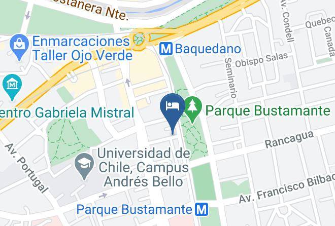 Santiago - Hotel Santiago Boutique Maps