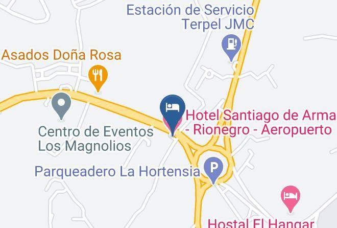 Rio Negro - Hotel Santiago De Arma Rionegro Aeropuerto Maps