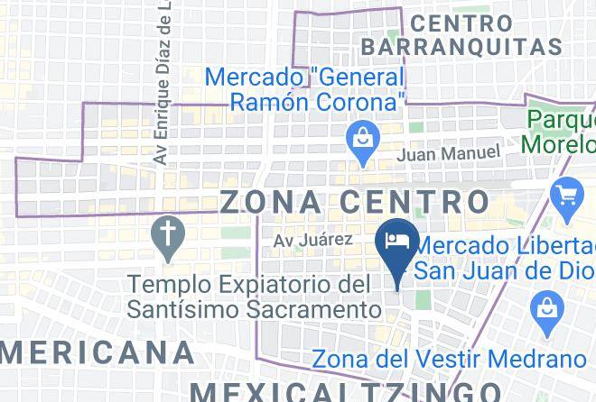 Guadalajara - Hotel Santiago De Compostela Maps