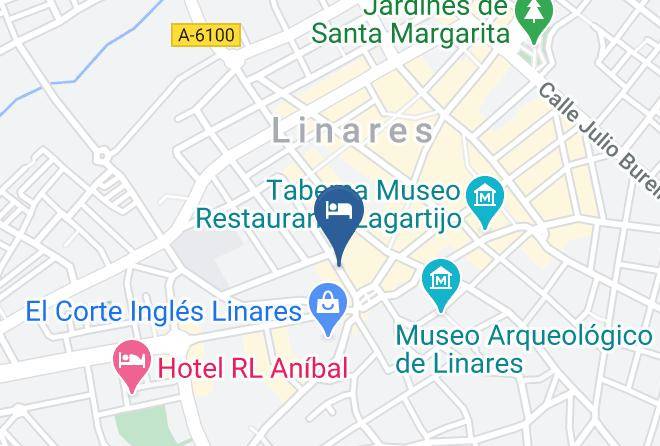 Jaen - Hotel Santiago Maps
