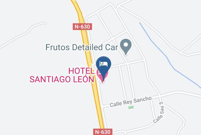 Leon - Hotel Santiago Leon Maps