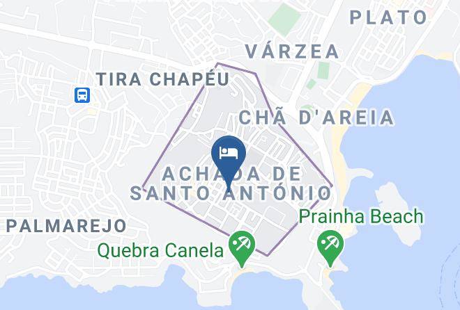 Praia - Hotel Santiago Maps