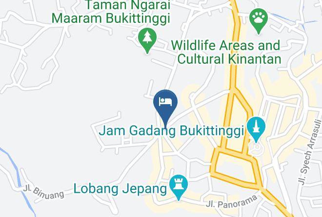 Agam Regency - Hotel Santika Bukittinggi Maps