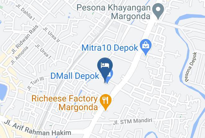 Depok - Hotel Santika Depok Maps