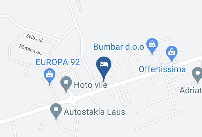 Sveta Nedelja - Hotel Santiny Maps