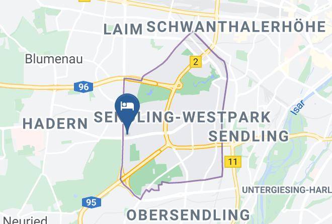 Munich District - Hotel Santis Maps