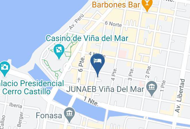 Valparaiso Province - Hotel Santisimo Maps
