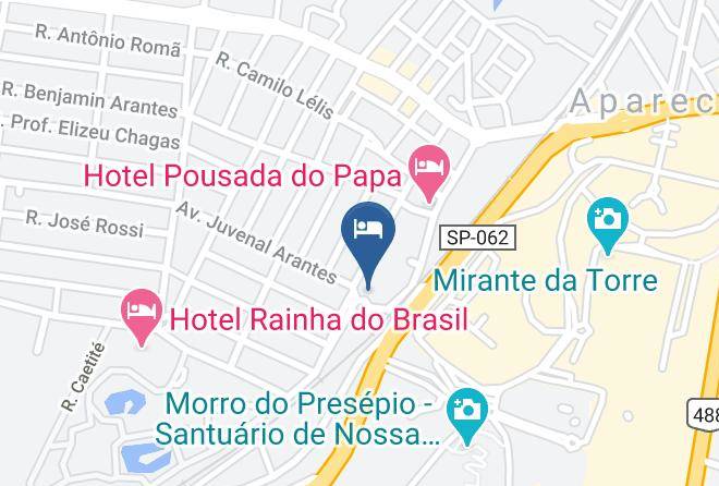 Aparecida - Hotel Santo Afonso Maps