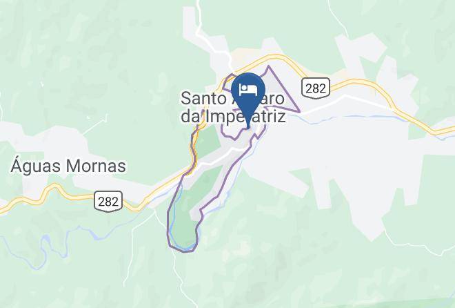 Santo Amaro Da Imperatriz - Hotel Santo Amaro Maps