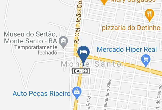 Monte Santo - Hotel Santo Andre Maps