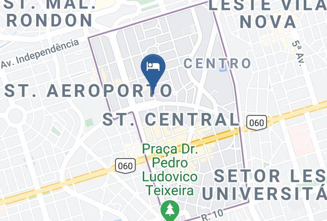 Goiania - Hotel Santo Antoninho Maps