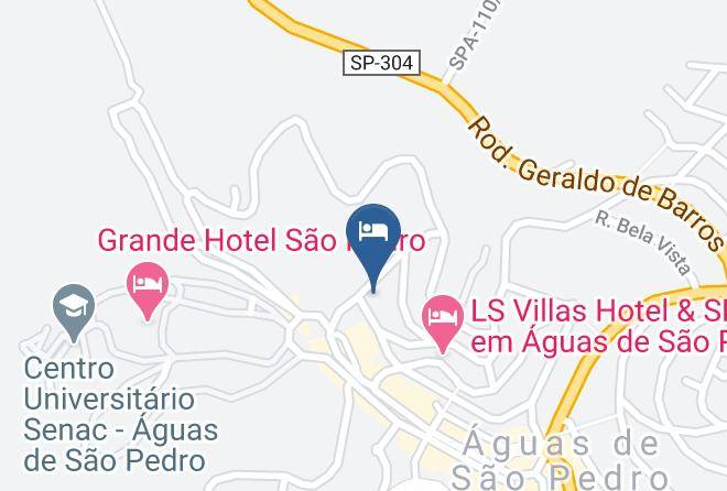Aguas De Sao Pedro - Hotel Santo Antonio Maps