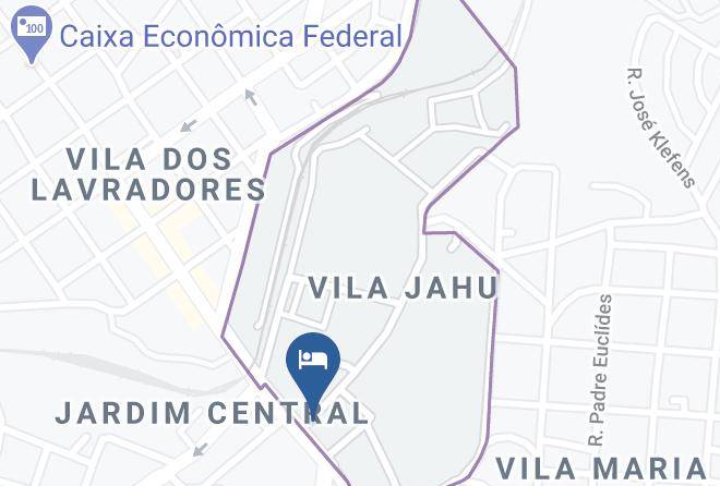 Botucatu - Hotel Santo Antonio Maps