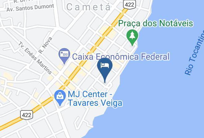 Cameta - Hotel Santo Antonio Maps