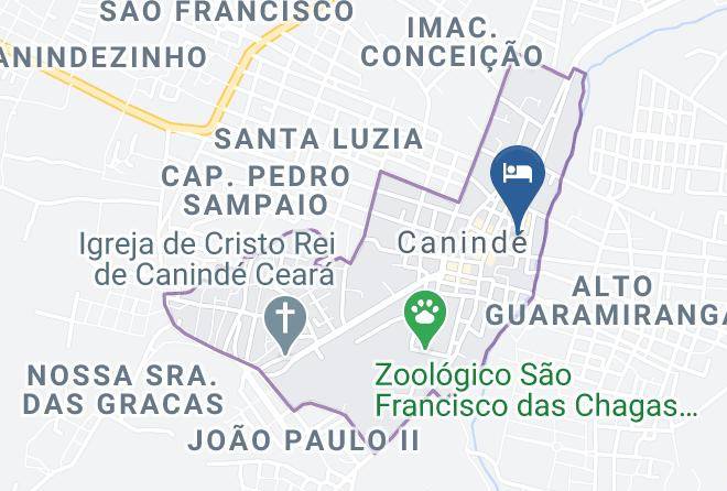 Caninde - Hotel Santo Antonio Maps