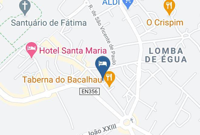 Ourem - Hotel Santo Antonio De Padua Maps