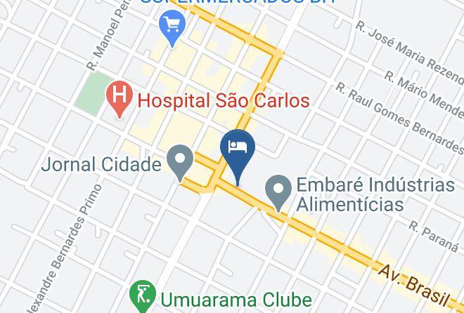 Lagoa Da Prata - Hotel Santo Antonio Maps