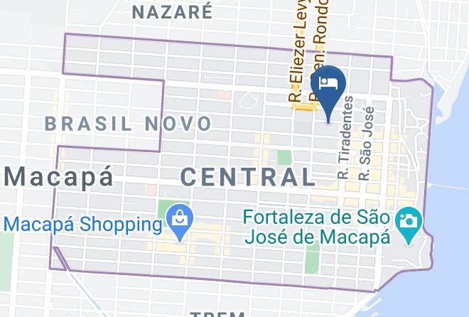 Macapa - Hotel Santo Antonio Maps