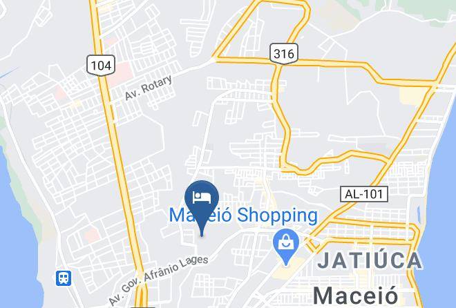 Maceio - Hotel Santo Antonio Maps