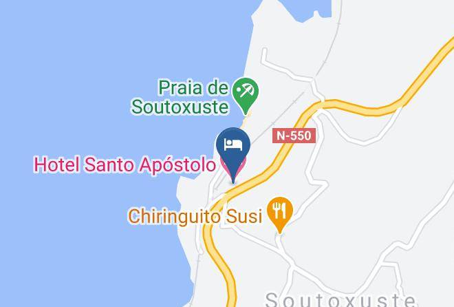 Pontevedra - Hotel Santo Apostolo Maps