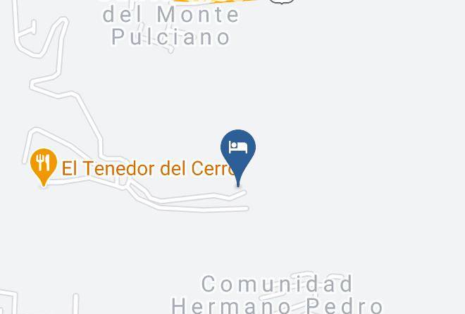 Antigua Guatemala - Hotel Santo Cielo Maps