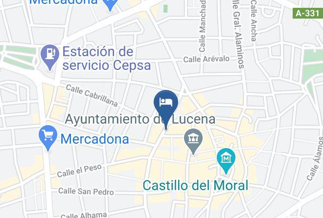 Cordoba - Hotel Santo Domingo Lucena Maps