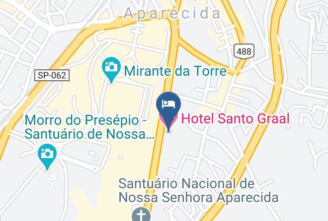 Aparecida - Hotel Santo Graal Maps