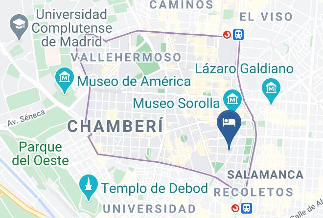 Madrid - Hotel Santo Mauro Autograph Collection Maps
