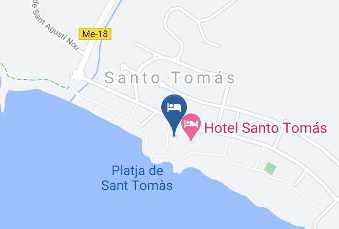 Baleares - Hotel Santo Tomas Maps