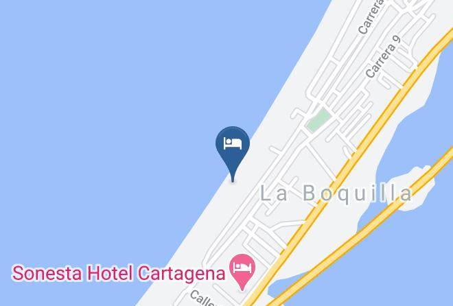 Hotel Santo Tomas Los Morros Map