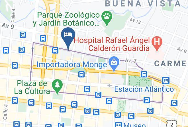 Hotel Santo Tomas Map