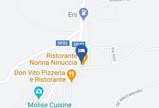 Campobasso - Hotel Santoianni Maps