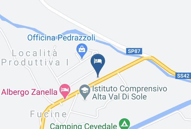 Trento - Hotel Santoni Maps
