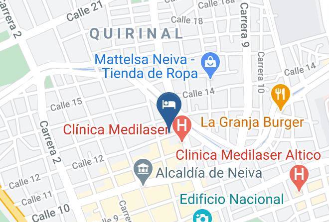 Neiva - Hotel Santorini Maps