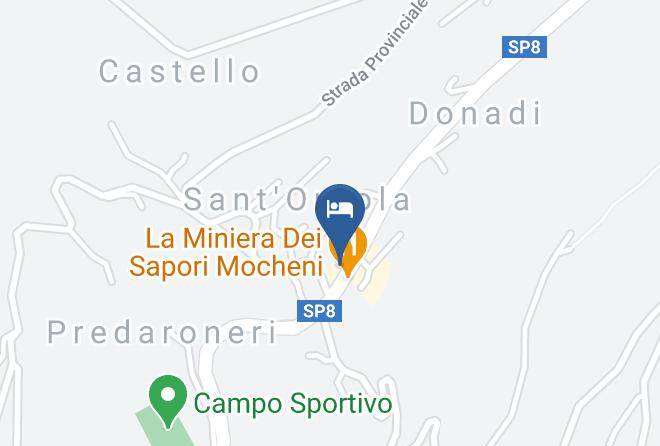 Trento - Hotel Santorsola Vacanza Relax & Trekking In Trentino Maps