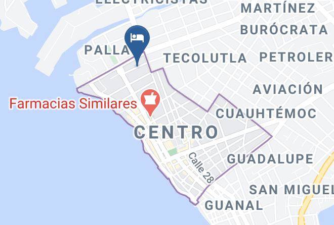 Carmen - Hotel Santos Maps